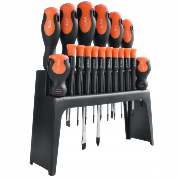 Set surubelnite 18 piese cu suport (28714) [2]