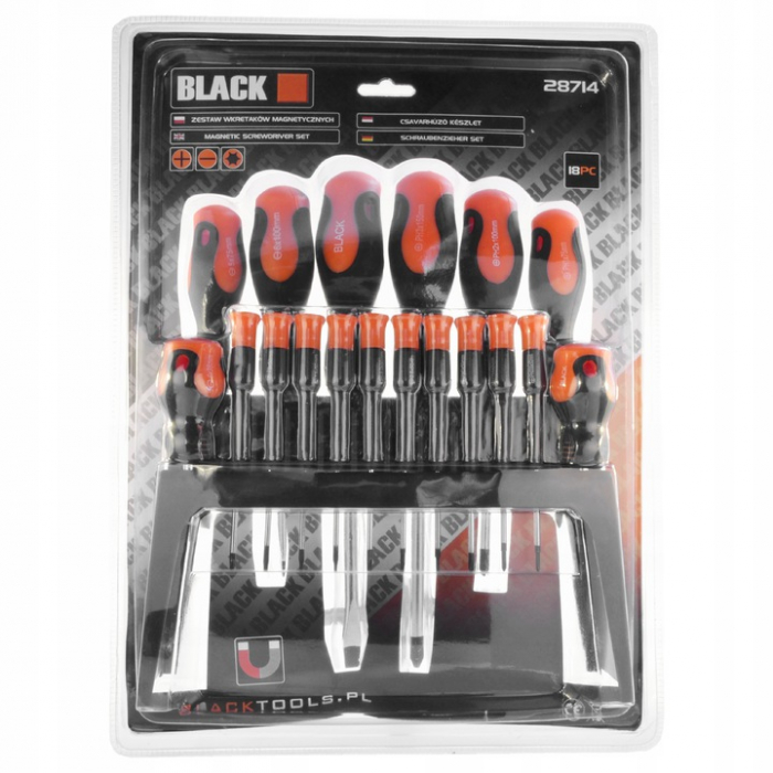 Set surubelnite 18 piese cu suport (28714) [3]
