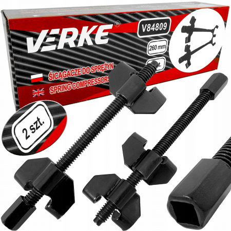 Extras arcuri suspensie - Presa montare demontare arcuri suspensie 260mm (V84809)