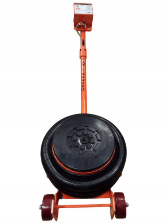 Cric pneumatic tip perna aer 3.5T, 140–400mm, 6–12 bar, cu cupla rapida si suport cauciuc (S12070G) [3]