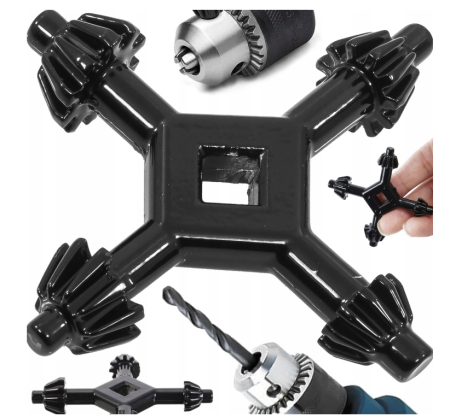 Altele - Cheie universala mandrina bormasina 4 in 1, pentru masini de gaurit si mandrine (V05214)