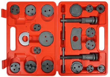 Set trusa presa piston etrier frana 21 piese schimb placute frana, impins pistoane (V86203) [1]