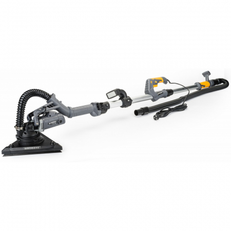 Masina, aparat slefuit pereti 1450W 2 in 1 282mm 225mm cu aspirare extensibil girafa cu lumina LED (PM0652) [1]