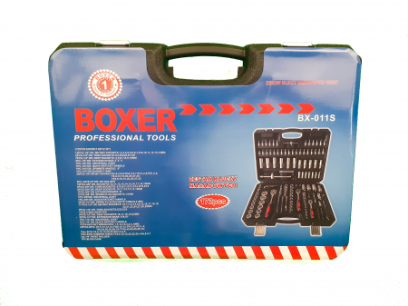 Trusa chei scule tubulare hex spline E torx capete surubelnita clichet 172 piese (BX-011) [1]