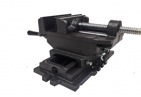 Menghina cu reglare in cruce 125mm, transversal, 2 axe de ghidare (19401) [4]