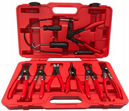 Scule de mana - Trusa set clesti coliere bride 9 piese (V86270)