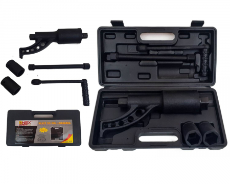 Cheie desfacut roti tir camion 7800Nm cu reductor multiplicator amplificator forta de putere (OX-636) [0]