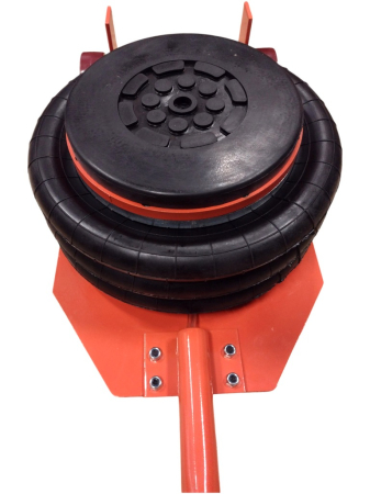 Cric pneumatic tip perna aer 3.5T, 140–400mm, 6–12 bar, cu cupla rapida si suport cauciuc (S12070G) [1]