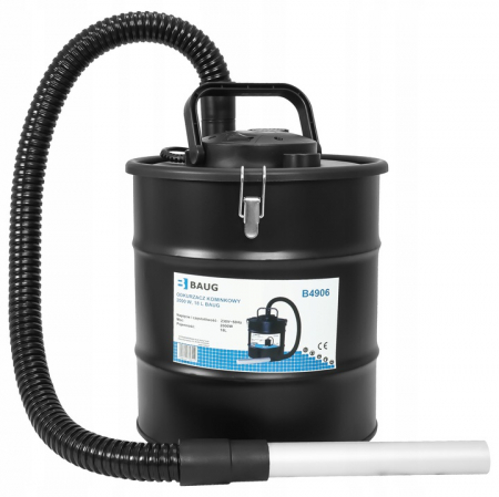 Aspirator pentru cenusa 2000W 18L simineu soba gratar filtru HEPA (B4906) [3]