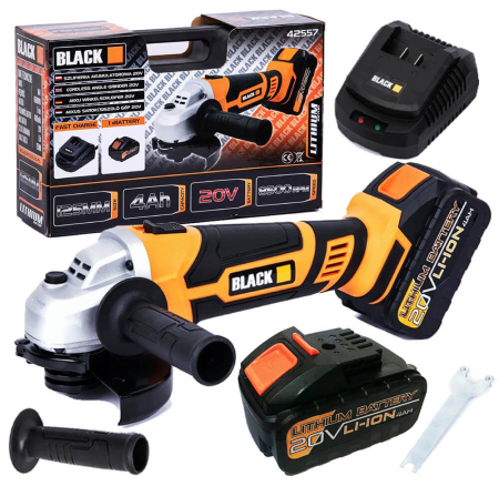 Flex Polizor unghiular pe acumulator 2 baterii 20V 4Ah Polidisc 125mm (42557) [0]