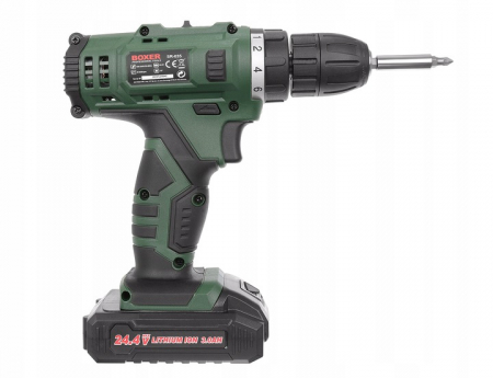Masina aparat gaurit, insurubat, autofiletanta + pistol cheie insurubat desfacut cu impact 24.4V cu 2 baterii 3ah (SR-035) [4]