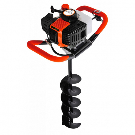 Motoburghiu foreza 5.5CP + 3 burghie 100 150 200mm [1]