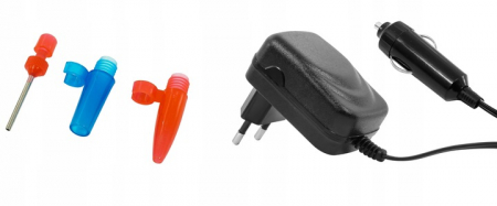 Dispozitiv multifunctional, pornire motor 900A, compresor 18bar, lampa Led cu baterie si incarcator 12V (N1310) [8]