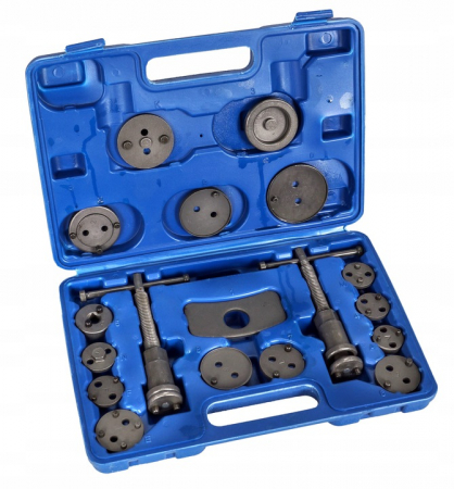 Set trusa presa piston etrier frana 18 piese schimb placute frana, impins pistoane (13101) [2]
