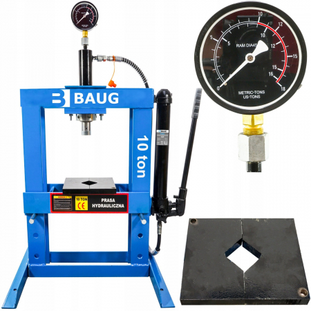 Prese - Presa hidraulica 10Tone rulmenti stand podea (B3602)