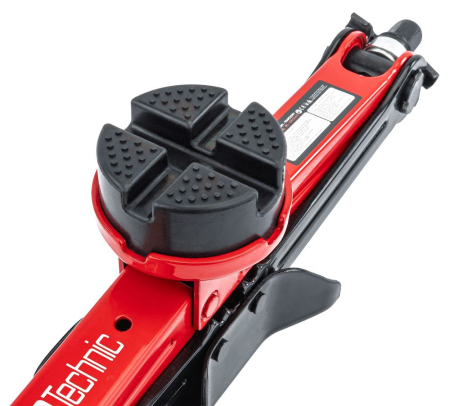 Cric mecanic tip foarfeca 2.5T, 115-420mm, cu cheie si capete 21/23mm, pentru autoturisme (RTPTR0151) [10]