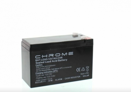 Acumulator plumb acid 12V 7Ah Chrome (BAT-LEAD-12V7AH-CHR) [4]