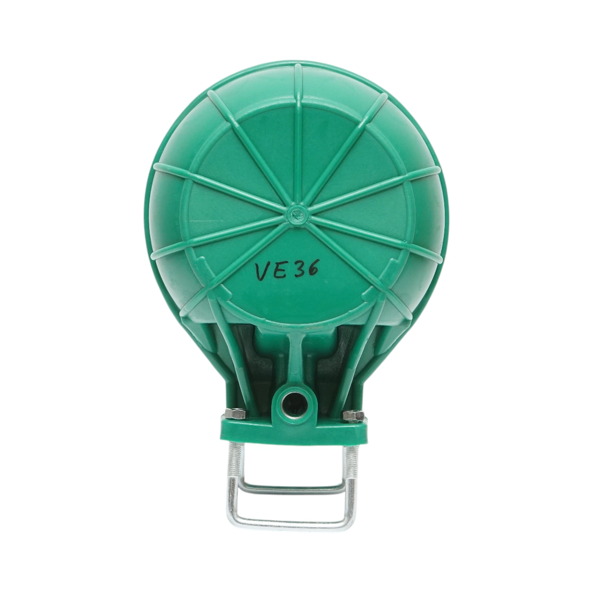 Adapatoare plastic 2.5L ultra rezistenta verde cu clapeta si accesorii de prindere 300x240x90mm (DISVE36) [2]