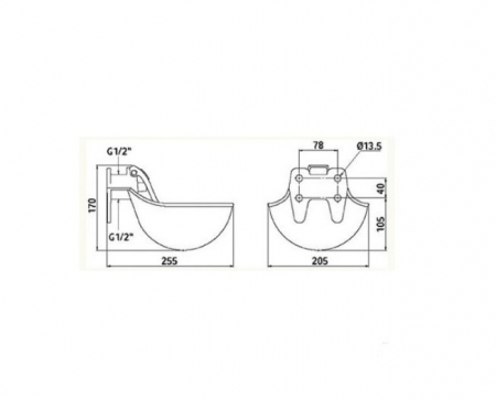 Adapator adapatoare animale cu limba clapeta fonta si accesorii de prindere vaci cai (BK87789) [2]