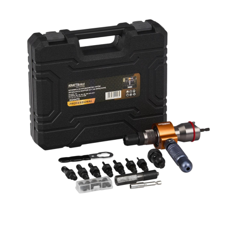 Clesti pentru nituit - Trusa adaptor aparat gaurit filetanta pentru nituit M3-M12 2.4-6.4mm (KD5470)
