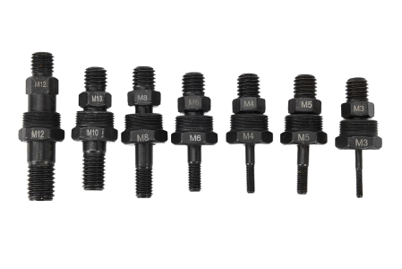 Trusa adaptor aparat gaurit filetanta pentru nituit M3-M12 2.4-6.4mm (KD5470) [2]