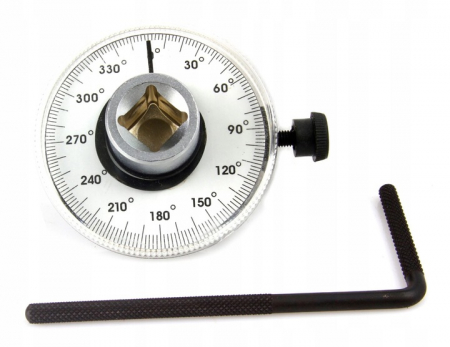 Adaptor cheie dinamometrica, cheie măsurare unghi strangere, protractor (M53590) [1]