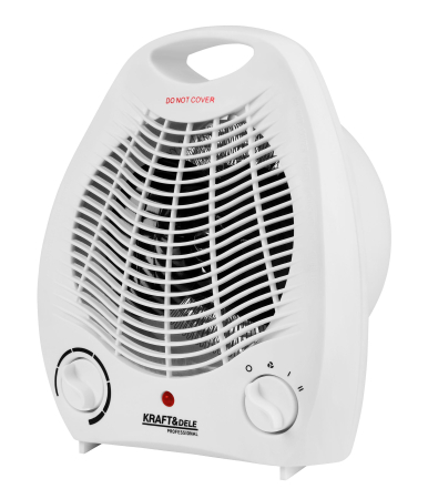 Aeroterma electrica 2000W cu termostat reglabil si functie aer rece (KD6513) [3]