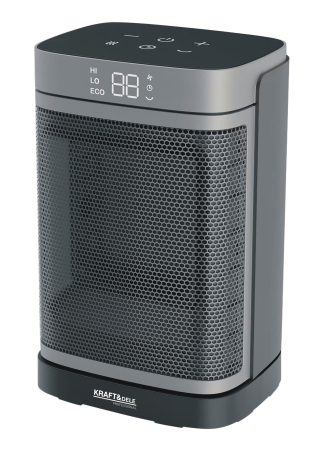 Aeroterma electrica ceramica PTC 1500W cu termostat digital si telecomanda (KD6520) [1]