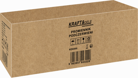 Aeroterma electrica de perete 3000W cu telecomanda si temporizator 24 h (KD6500) [19]