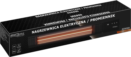 Aeroterma electrica de perete 3000W cu telecomanda si temporizator 24 h (KD6500) [16]