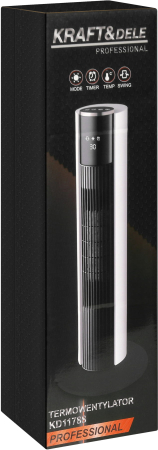 Aeroterma termoventilator incalzitor 2000w vertical cu telecomanda (KD11788) [14]