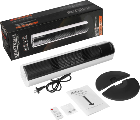 Aeroterma termoventilator incalzitor 2000w vertical cu telecomanda (KD11788) [1]