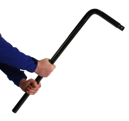 Prelungitor chei - Antrenor tip L pentru tubulare 1 inch lungime 1000 mm otel Cr-V (M58237)