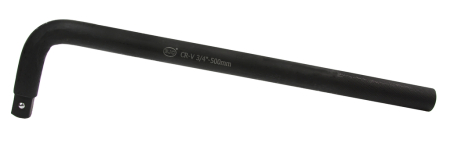 Prelungitor chei - Antrenor tip L pentru tubulare 3/4 inch lungime 500 mm otel Cr-V (M58243)