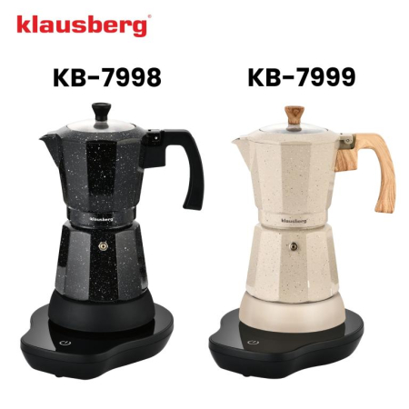 Aparat cafea espresso electric moka 500W 6 cesti cu incalzire integrata (KB-7998) [15]