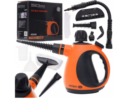 Altele - Aparat de curatat cu abur 1100W 350 ml + accesorii (KD426)