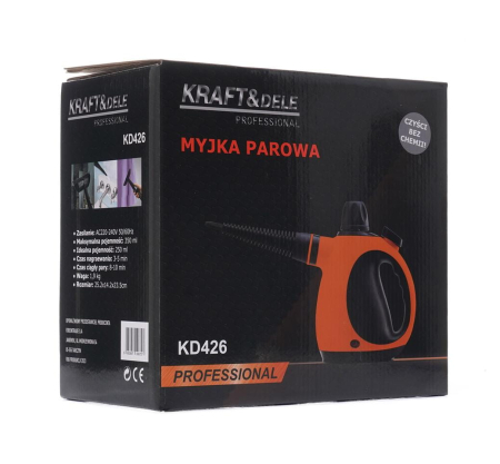 Aparat de curatat cu abur 1100W 350 ml + accesorii (KD426) [2]