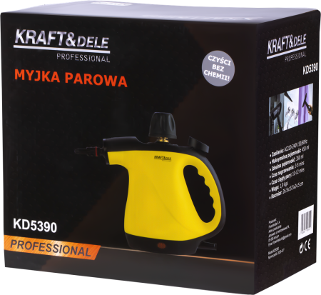Aparat de curatat cu abur, 1200W 450ml + accesorii (KD5390) [13]