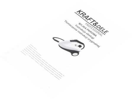 Aparat de curatat cu abur, 2500W 2L + accesorii (KD5393) [7]