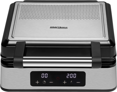 Electrocasnice - Aparat de facut vafe 2200W cu afisaj LED pentru 4 vafe (KD4203)