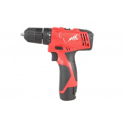 Aparat de gaurit, insurubat, bormasina fara fir li-ion de 12v cu 2 baterii (MXCCD12L) [11]