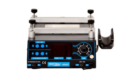 Aparat de lipit sudura plastic cu aer cald 14 duze1200W (KD857) [1]