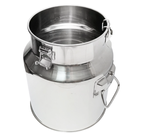 Aparat de muls 60W, 220V cu 1 post si bidon de inox 14L pentru capre si oi (DISGM17) [4]