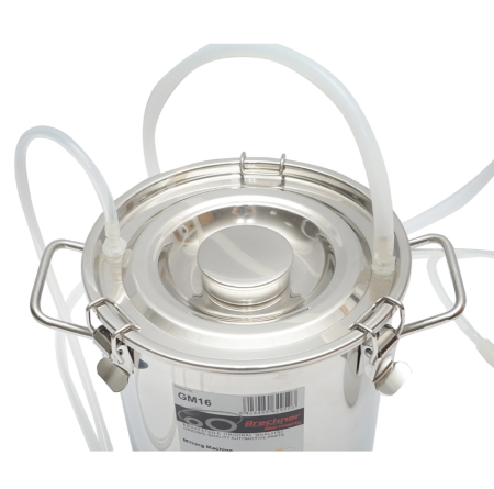 Aparat de muls cu 1 post si bidon de inox 5L pentru capre, oi (DISGM16) [1]