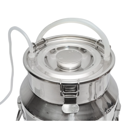 Aparat de muls portabil cu 1 post pentru vaci bidon inox 18l (DISGM18) [2]