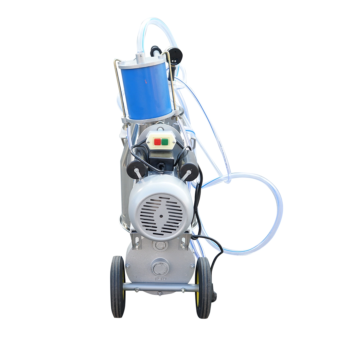 Aparat de muls vaci 1 post 550W, 220V bidon inox 25L, grup de muls cu 4 mansoane, presiune vid 45-50 kPa, pulsatii 60-80 cpm (DISPL10) [1]