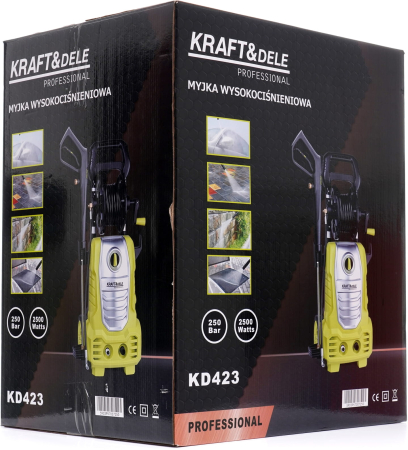 Aparat de spalat cu presiune 250 bar 2500W cu accesorii pentru curatare auto si suprafete (KD423) [18]