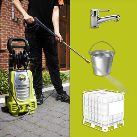 Aparat de spalat cu presiune 250 bar 2500W cu accesorii pentru curatare auto si suprafete (KD423) [46]