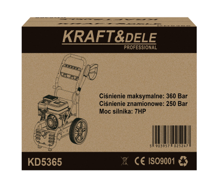 Aparat de spalat cu presiune pe benzina 7CP 360 bar (KD5365) [16]