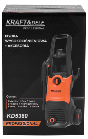 Aparat de spalat jet cu presiune, 2900 W, 220 bar 8 Lmin (KD5380) [13]